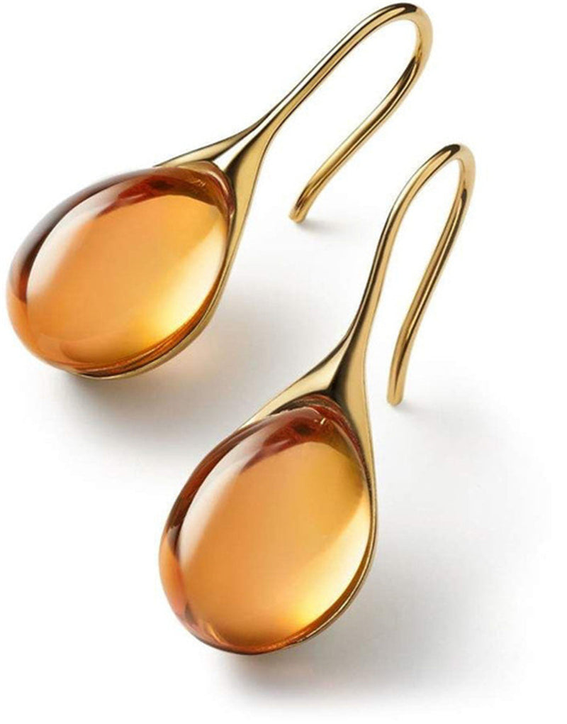 Elle -  Radiant Crystal Dangle Earrings