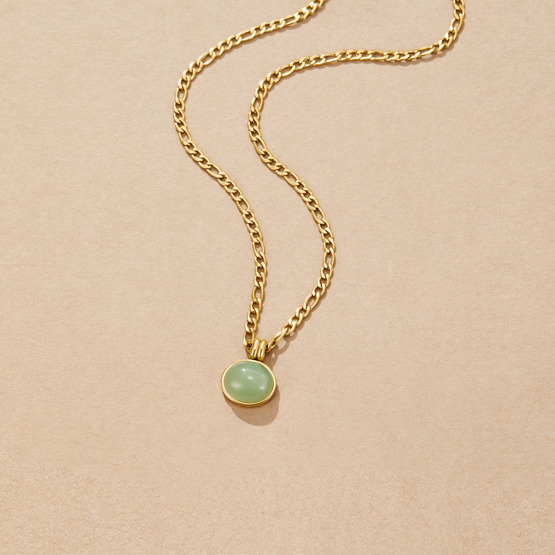 Allison - Jade Pendant Necklace