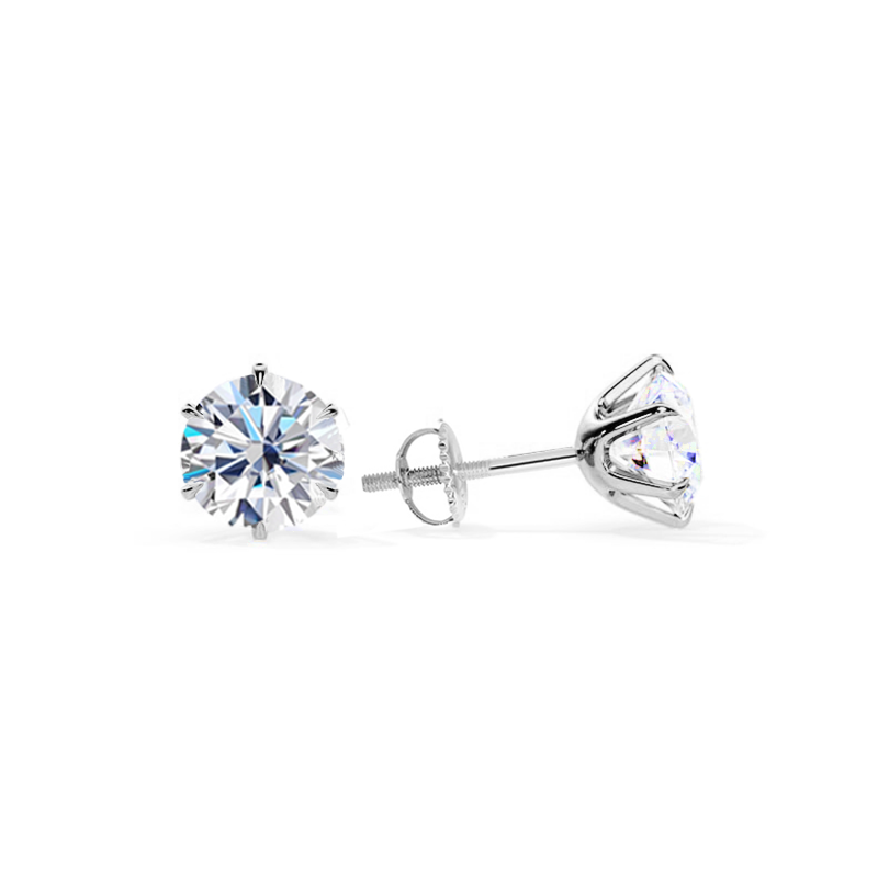Cecilia - Tera Earrings in White Gold
