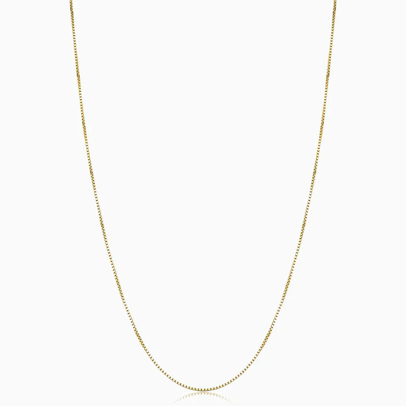 Carmen - Gold Bodega Box Necklace