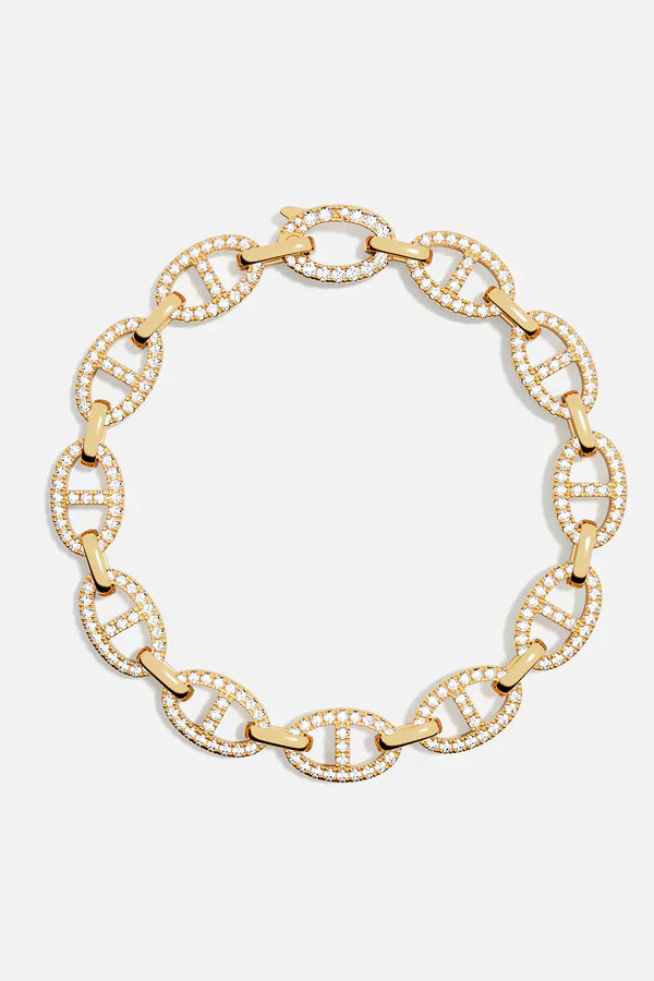 Marina - White Gold Bracelet