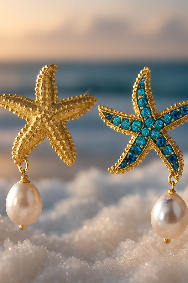 Serenity - Vintage Sea Seal Earrings