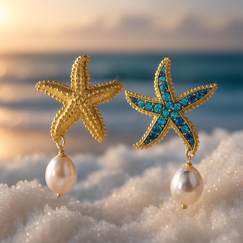 Serenity - Vintage Sea Seal Earrings