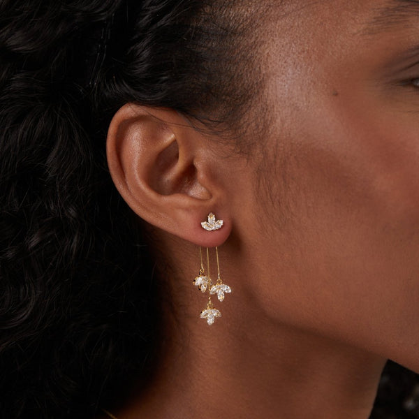 Graceful Waterfall Earrings