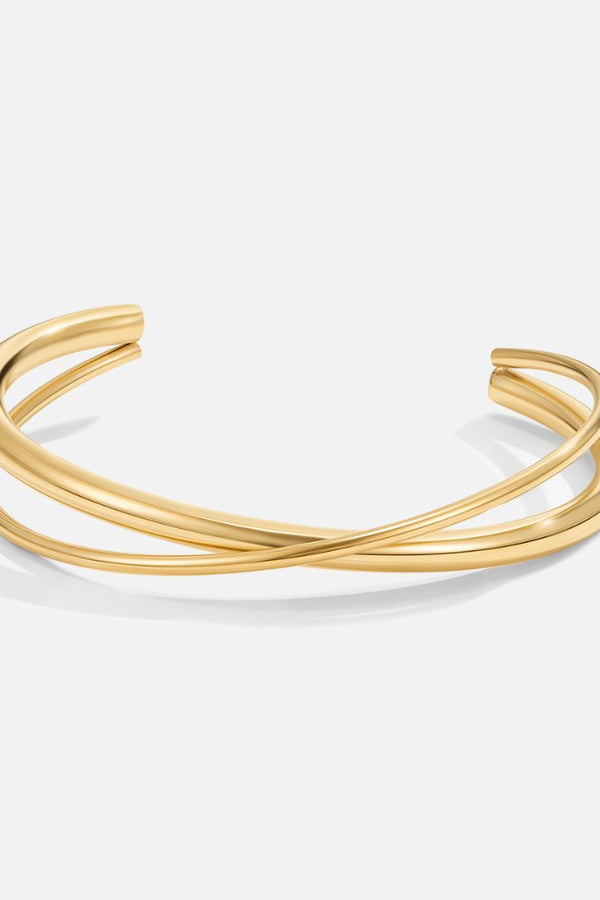 Twisted Gold Bracelet