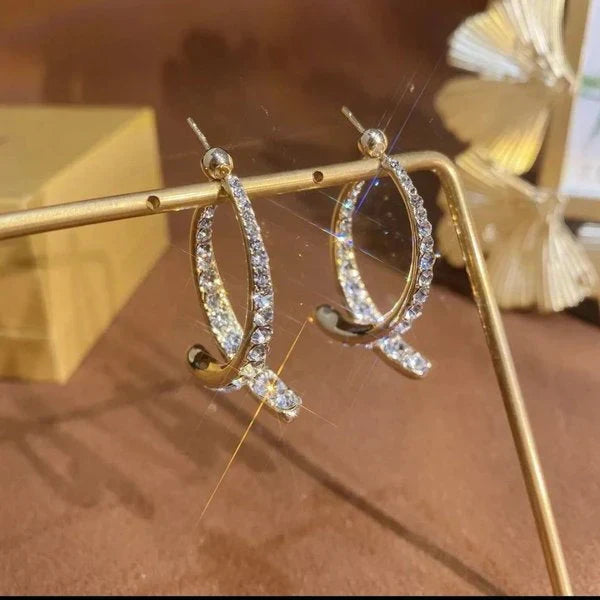 Gratiana - Serapha White Gold Earrings