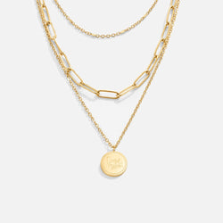 Alice - Layered Coin Necklace