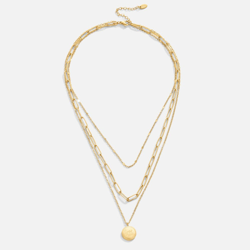 Alice - Layered Coin Necklace