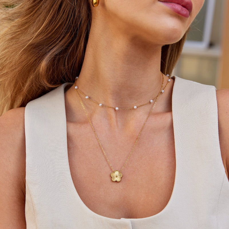 Angelica - Necklace of Golden Fortune