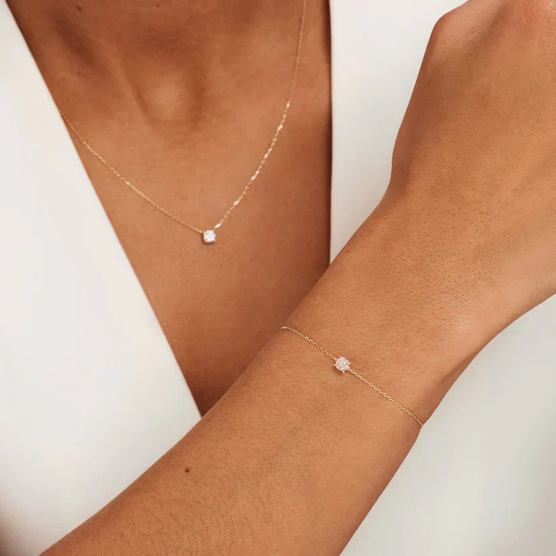 Harper - Gold Moissanite Stone Set