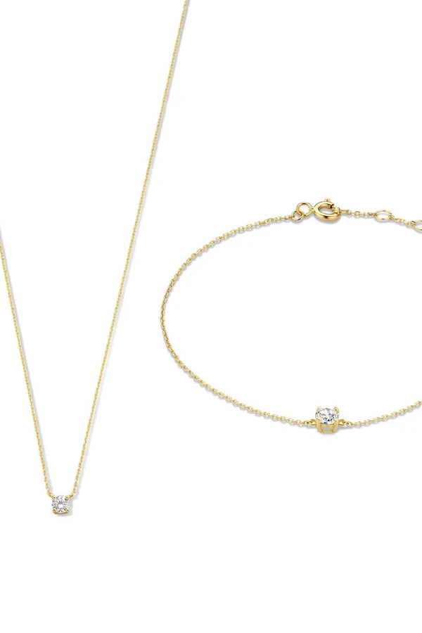 Harper - Gold Moissanite Stone Set