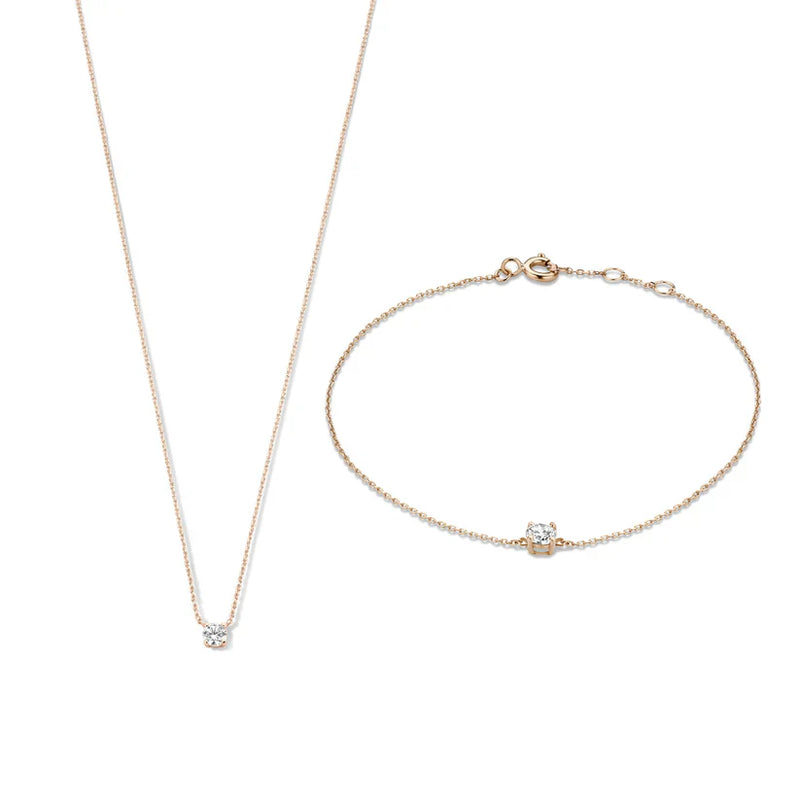 Harper - Gold Moissanite Stone Set