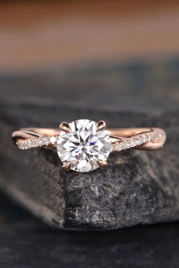 Rose Gold Jane Ring