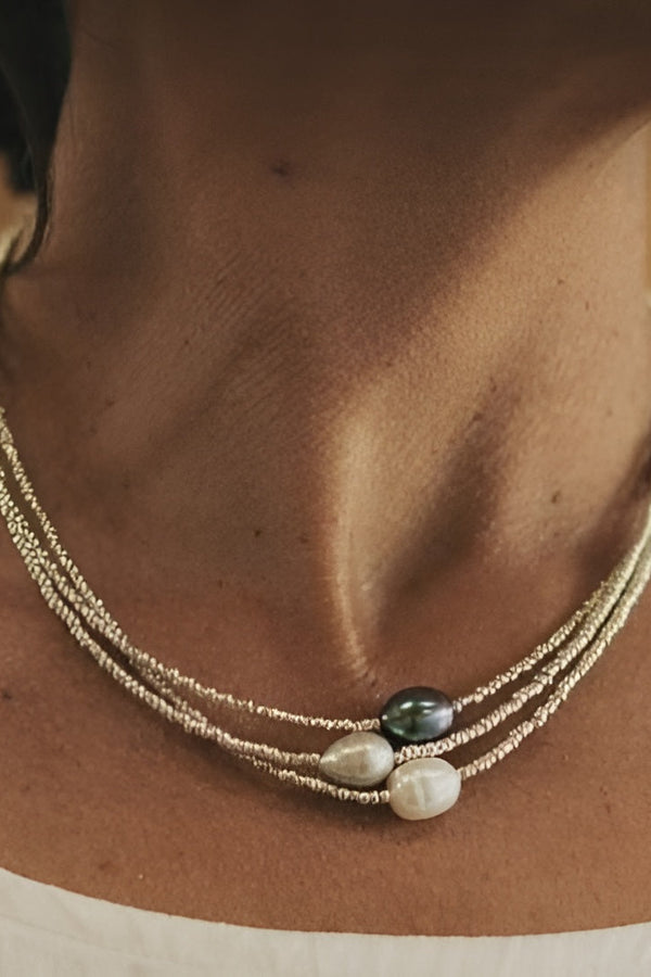 Adele - Classic Freshwater Pearl Necklace