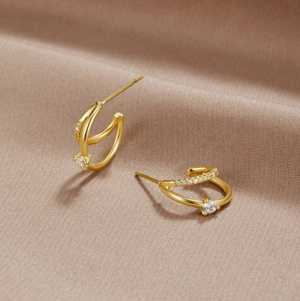 Eloise - Artie Sparkling Crystal Earrings