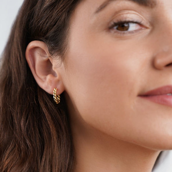 Ella - Twilight Spiral Earrings
