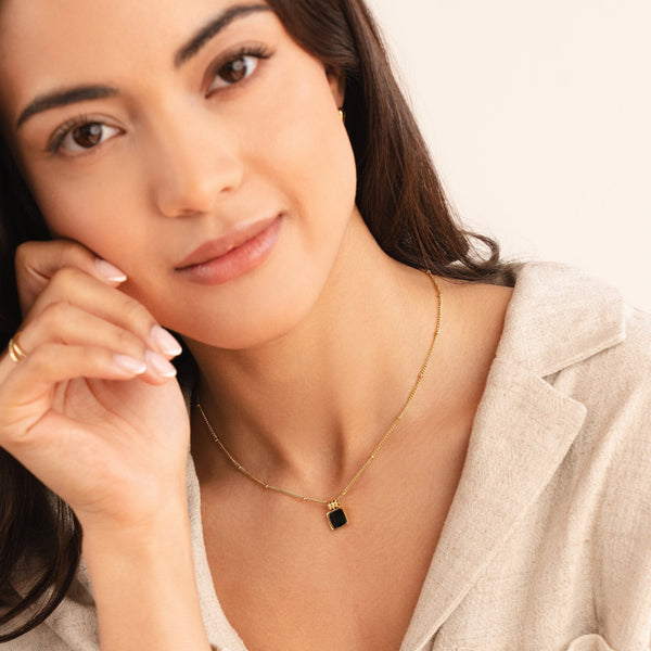 Alicia - Elegant Midnight Necklace