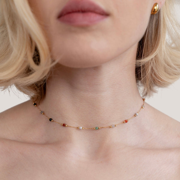 Luly - Gemstone Pendant Necklace