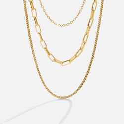 Angela - Layered Mila Necklace