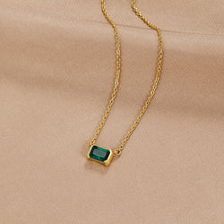 Moni - Emerald Green Necklace