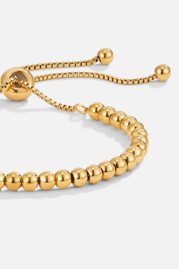 Nila - Gold Beaded Bracelet