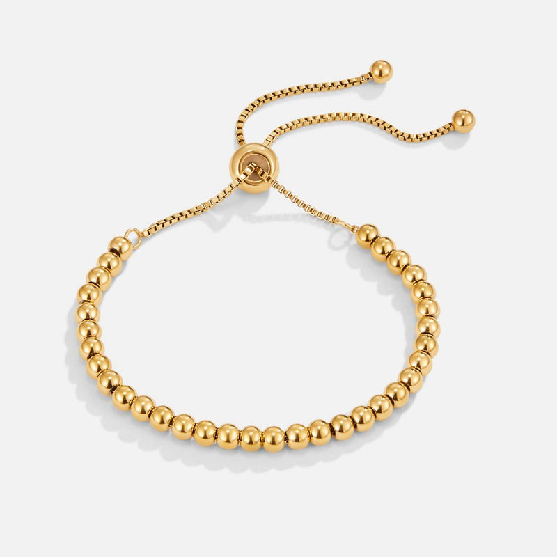 Nila - Gold Beaded Bracelet