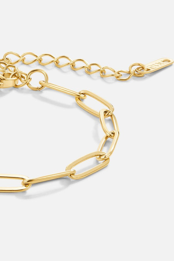 Gold Clip Bracelet