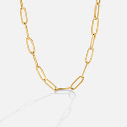 Ariana - Gold Clip Necklace