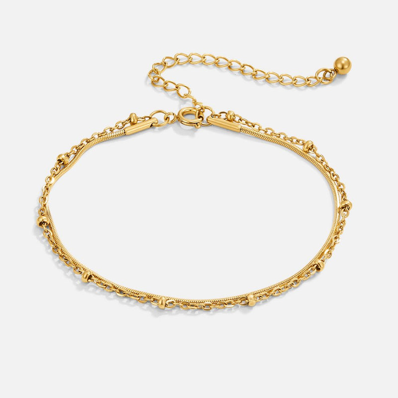 Gold Layered Bracelet by Pia