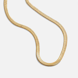 Annie - Gold Snake Chain Necklace