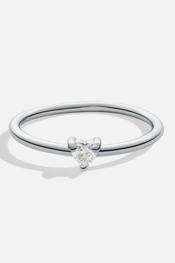 Mini Heart Crystal Ring - 'Small Love'