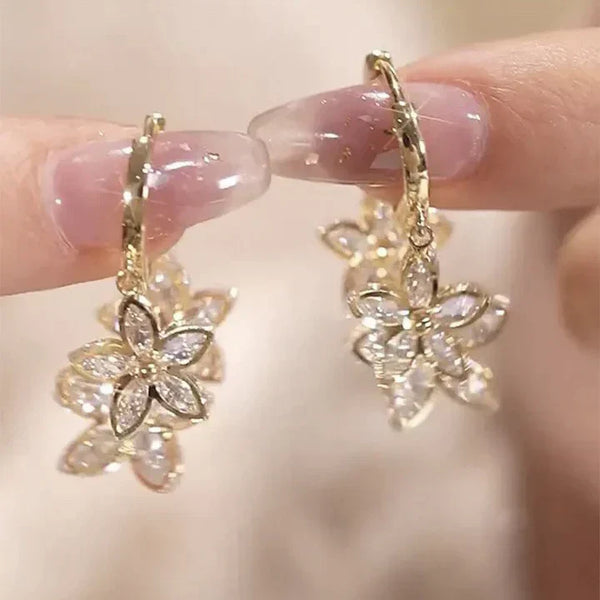 Stellara Noctis Gold Earrings