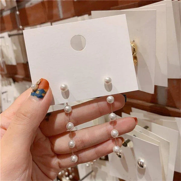 Silvia - Luminara White Gold Earrings