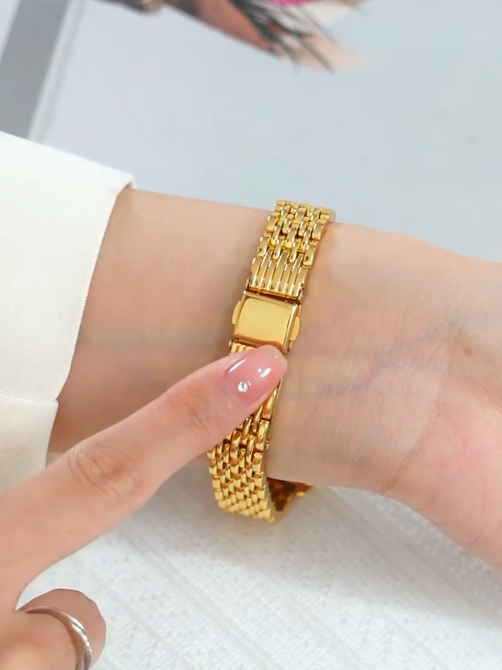 Camila - Gold Regalia Link Watch