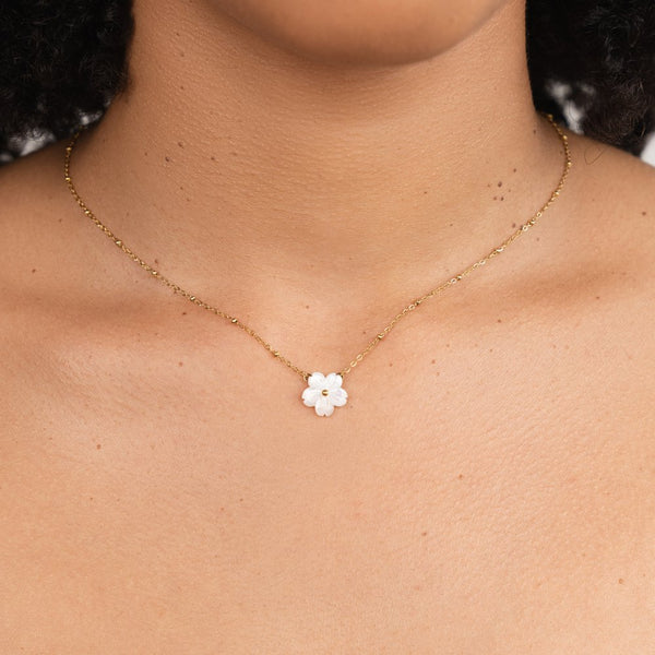 Anastasia - Blossoming Greatness Floral Necklace