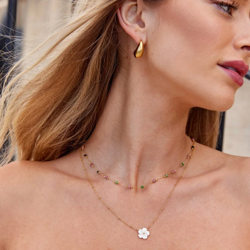 Anastasia - Blossoming Greatness Floral Necklace